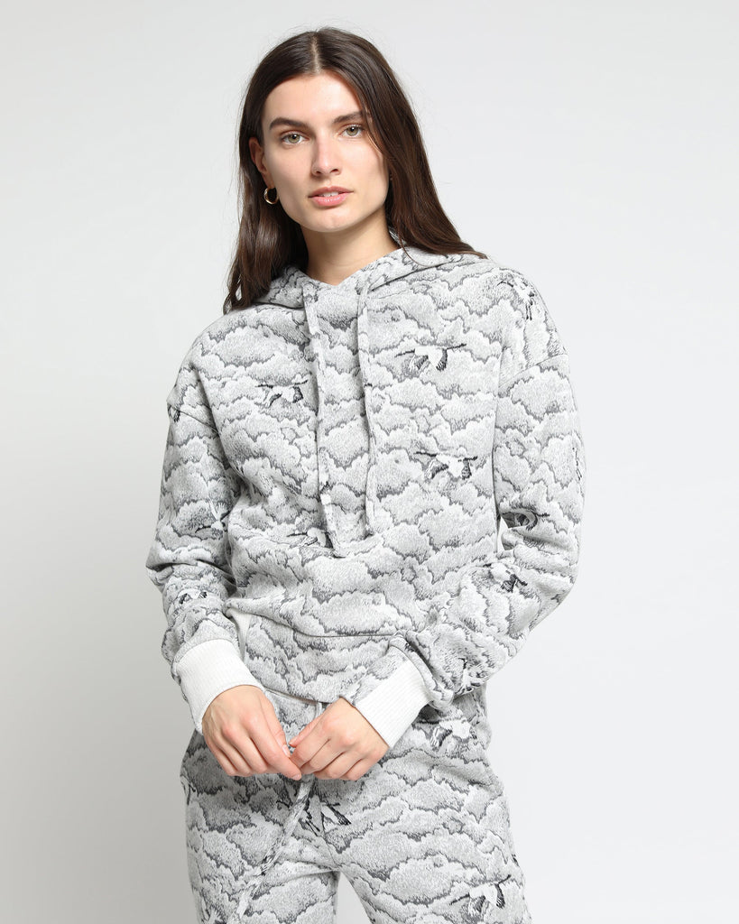 Atmosphere Hyper Reality Knit Hoodie (FINAL SALE)-Womens-Twenty