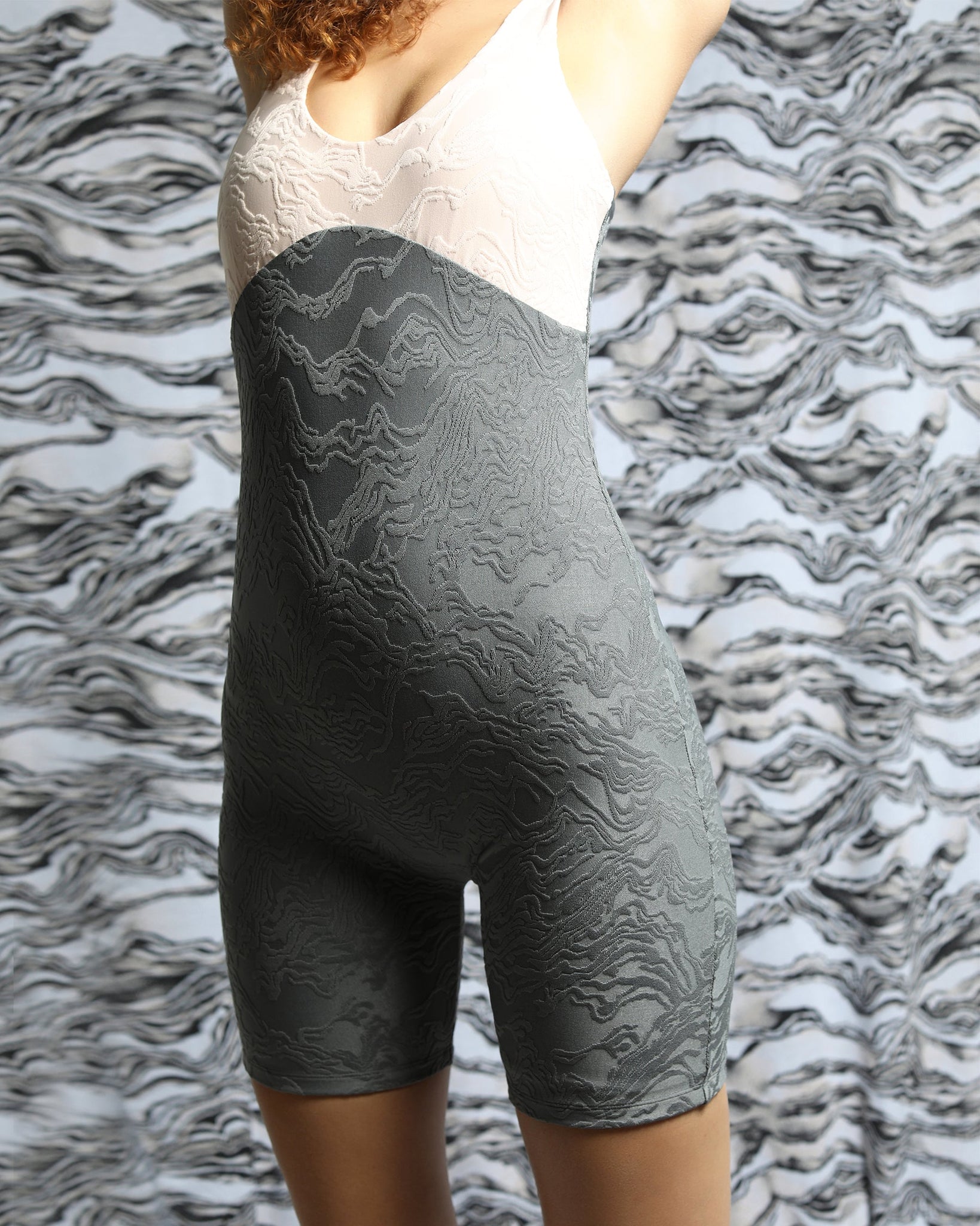 Canyon Strata 3D Activewear Bodysuit (FINAL SALE)-WOMENS-Twenty