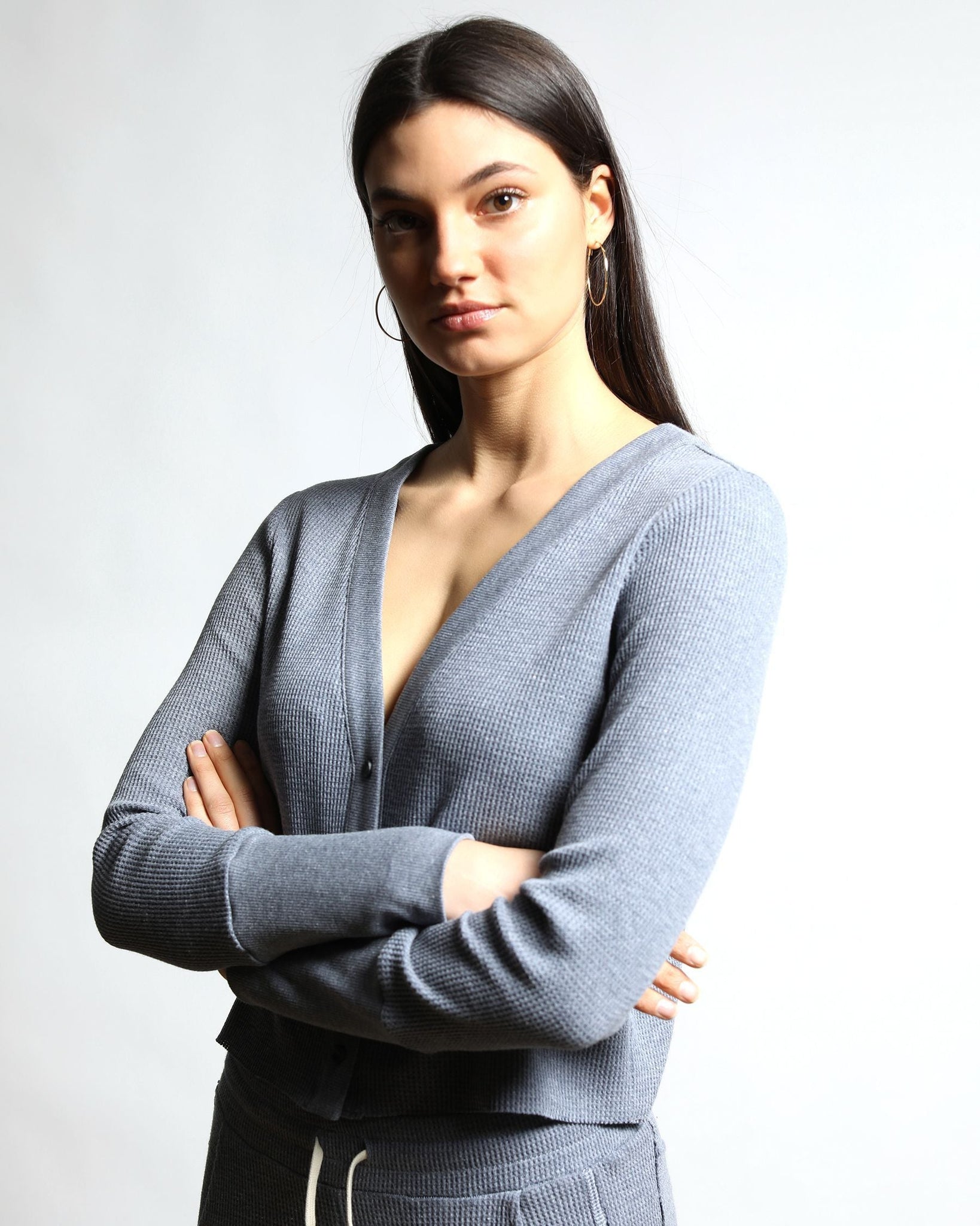 Everest Thermal Button Front Cardigan (FINAL SALE)-WOMENS-Twenty