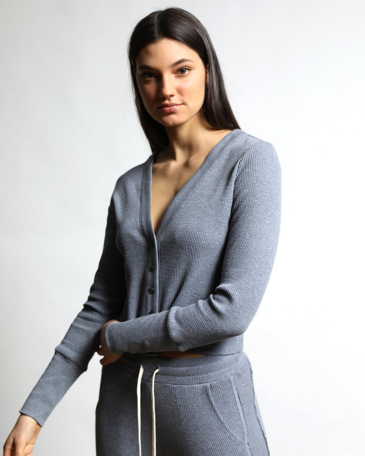 Everest Thermal Button Front Cardigan (FINAL SALE)-WOMENS-Twenty