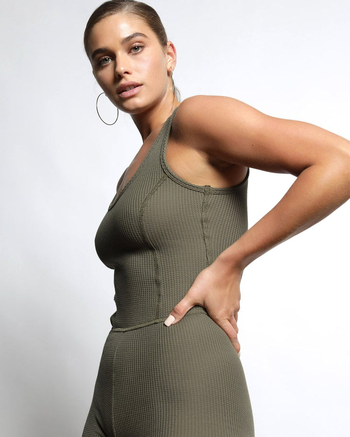 Everest Thermal Romper Bodysuit (FINAL SALE)-WOMENS-Twenty
