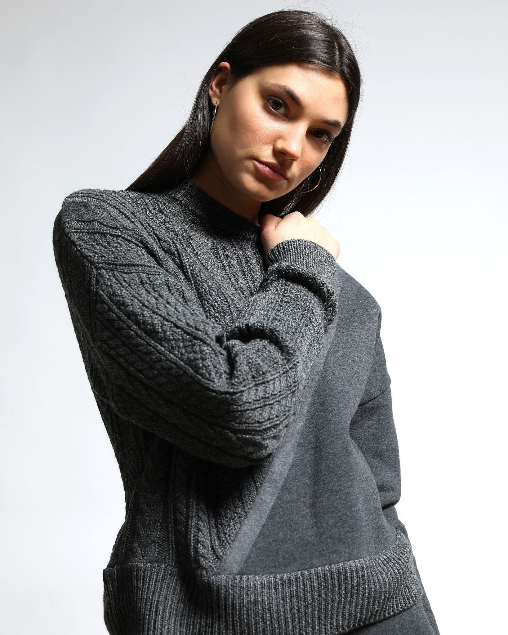 Felt Connect Terry / Sweater Crew Neck (FINAL SALE)-WOMENS-Twenty