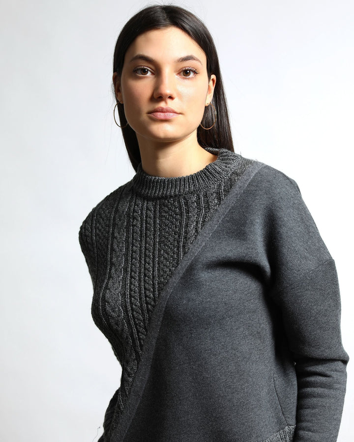 Felt Connect Terry / Sweater Crew Neck (FINAL SALE)-WOMENS-Twenty