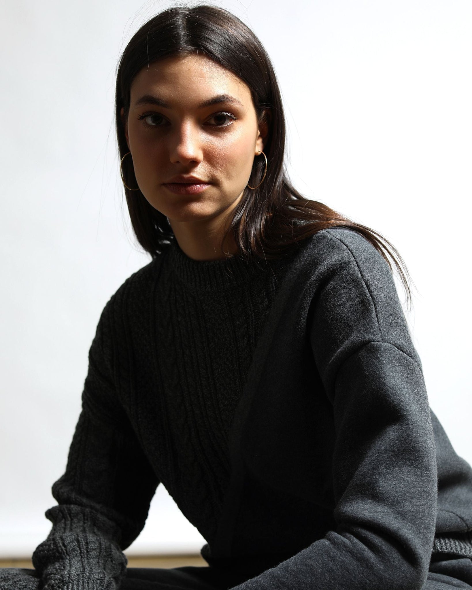 Felt Connect Terry / Sweater Crew Neck (FINAL SALE)-WOMENS-Twenty