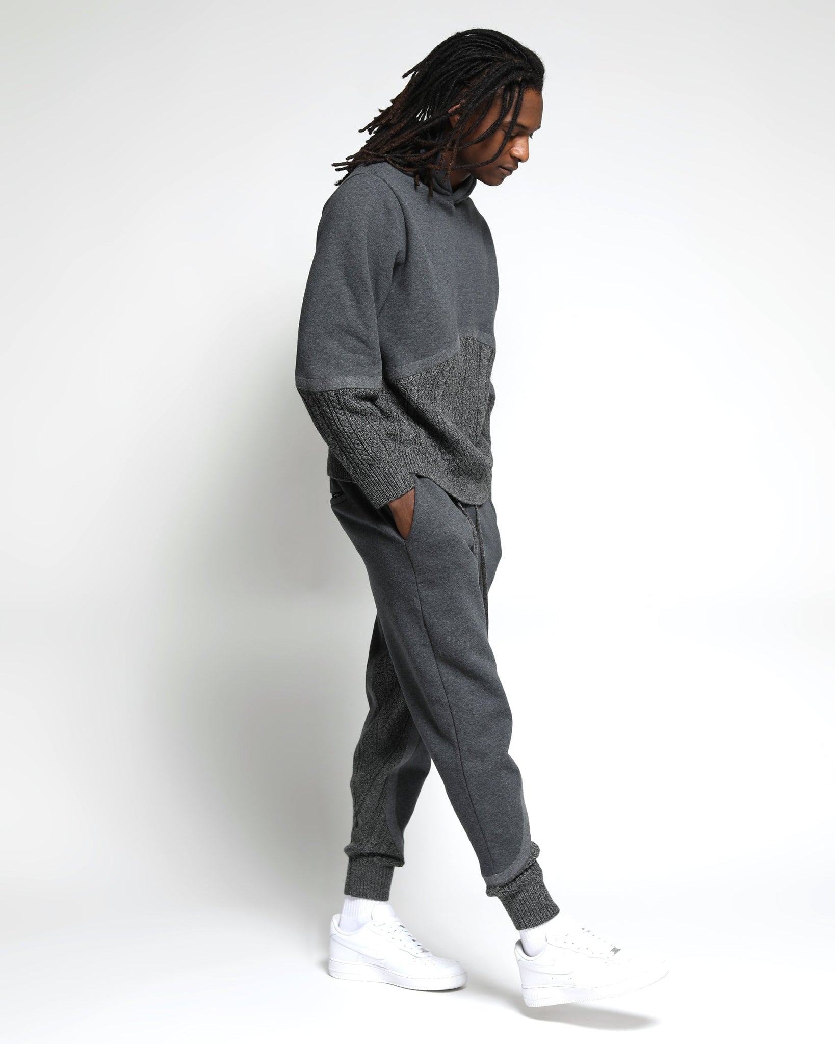 Felt Connect Terry Sweater Sweatpants (FINAL SALE)-MENS-Twenty