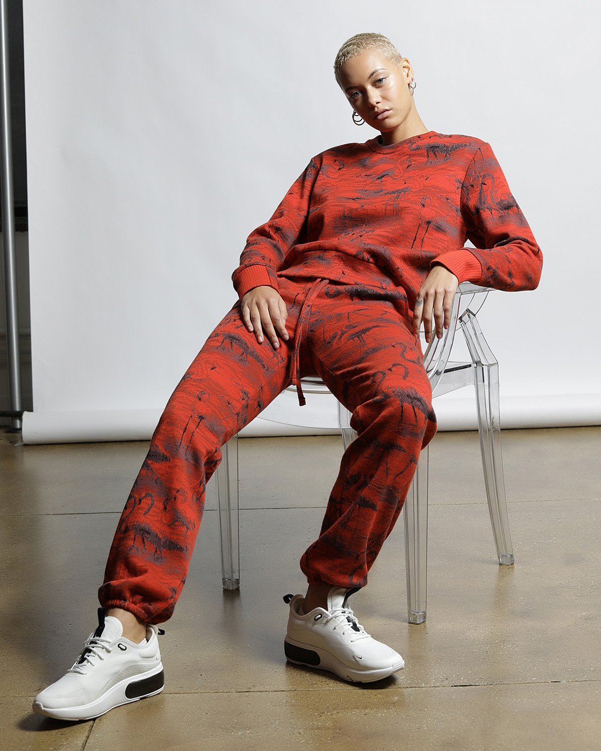 Flamingo Hyper Reality Knit Sweatpant (FINAL SALE)-WOMENS-Twenty