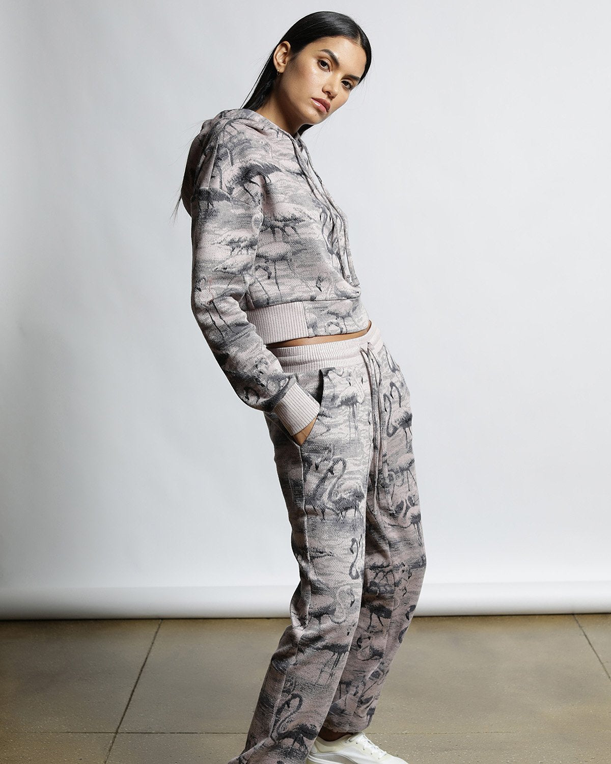 Flamingo Hyper Reality Knit Sweatpant (FINAL SALE)-WOMENS-Twenty