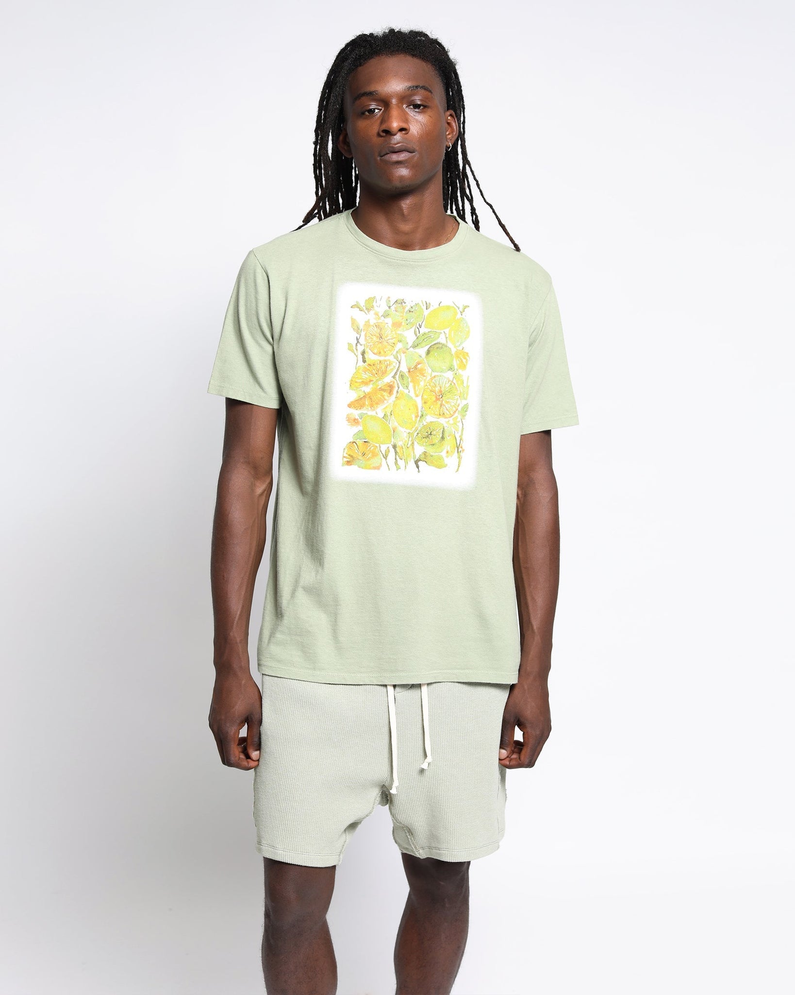 Fleury Slub Citron Graphic Tee (FINAL SALE)-MENS-Twenty