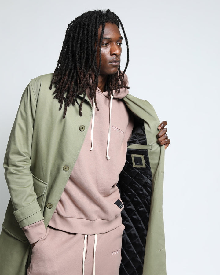 Harmony Twill Overcoat (FINAL SALE)-Mens-Twenty