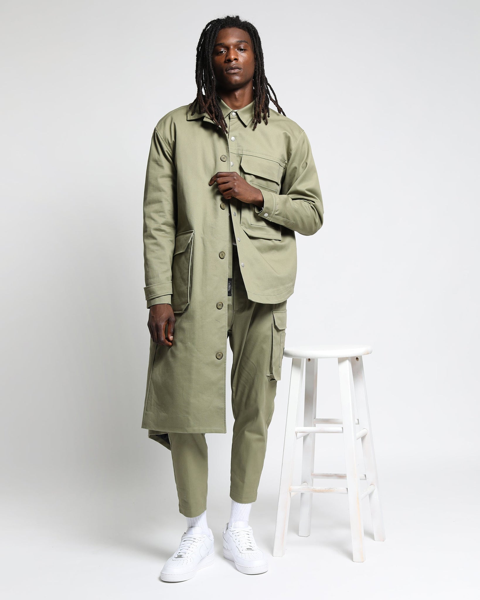 Harmony Twill Overcoat (FINAL SALE)-Mens-Twenty