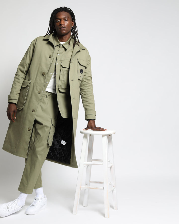 Harmony Twill Overcoat (FINAL SALE)-Mens-Twenty