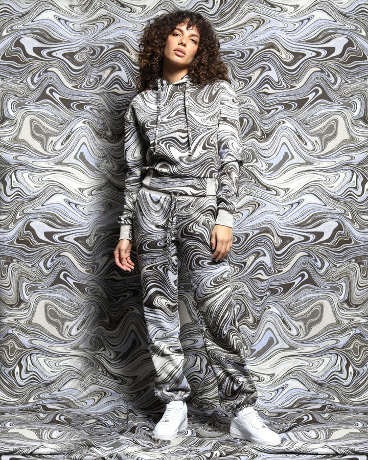 Liquid Swirl Hyper Reality Knit Sweatpants (FINAL SALE) - twentytees