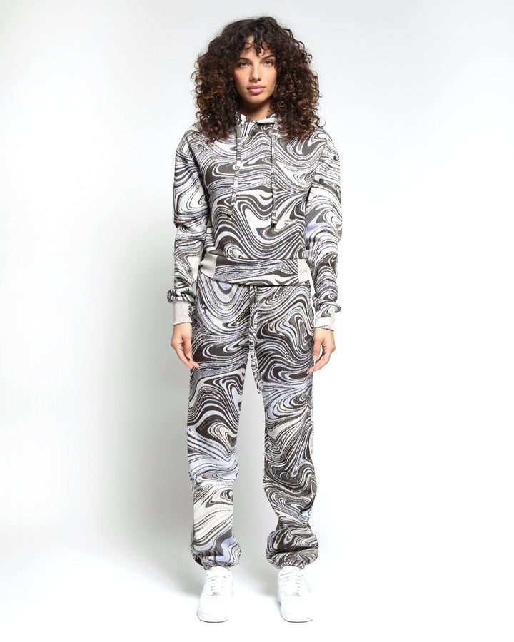 Liquid Swirl Hyper Reality Knit Sweatpants (FINAL SALE) - twentytees