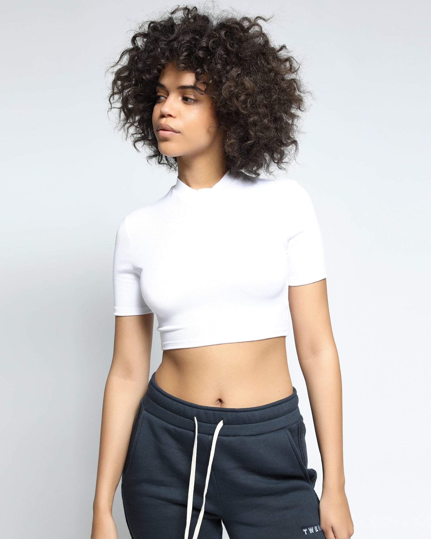 Mackay Rib Crop S/S Tee (FINIAL SALE)-Womens-Twenty