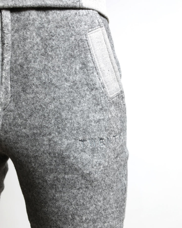 Maddux Plush Fleece Patchwork Sweatpants (FINAL SALE) - twentytees