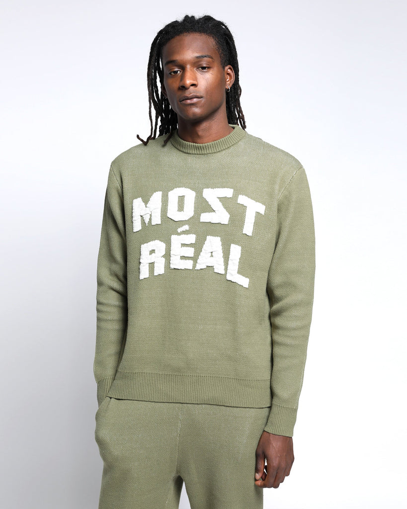 Most Real Chunky Sweater Crewneck-MENS-Twenty