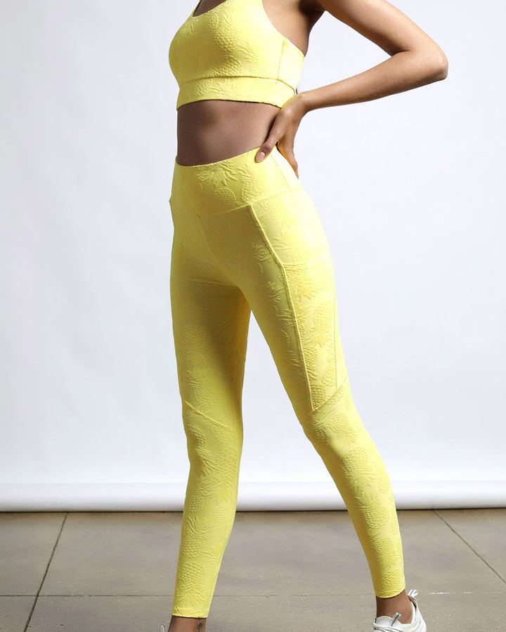 Pineapple 3D Activewear Active Legging (FINAL SALE)-WOMENS-Twenty