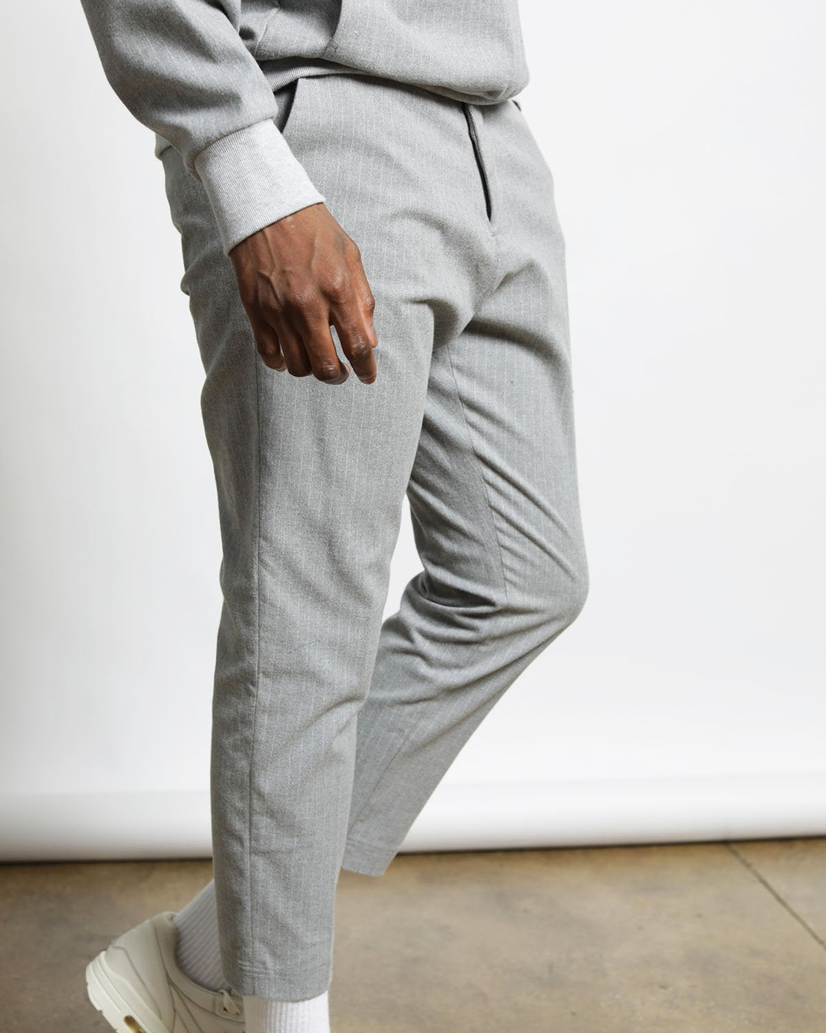Pinstripe Woven Leisure Pants (FINAL SALE) - twentytees