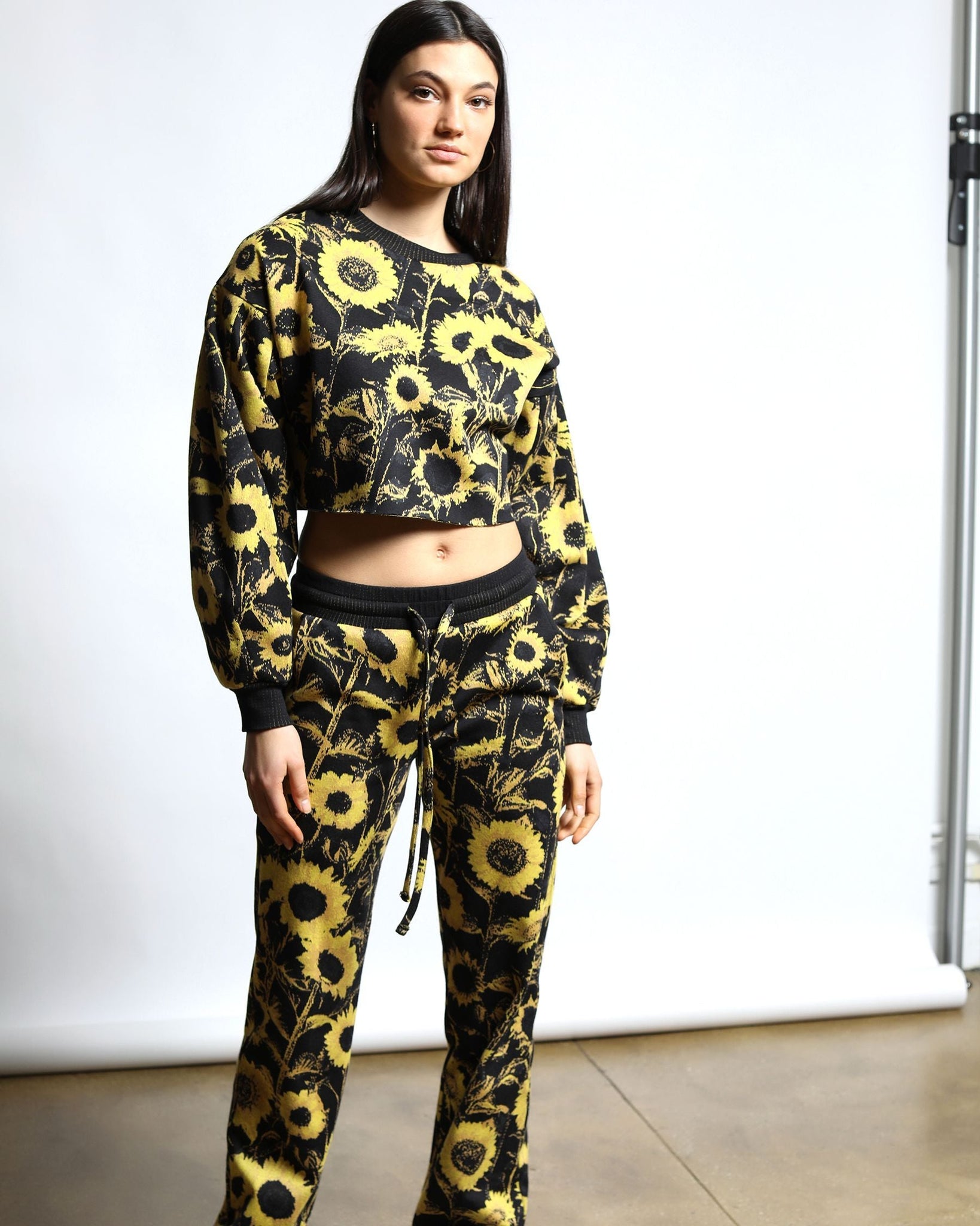 Sunflower Hyper Reality Crop Top (FINAL SALE)-WOMENS-Twenty