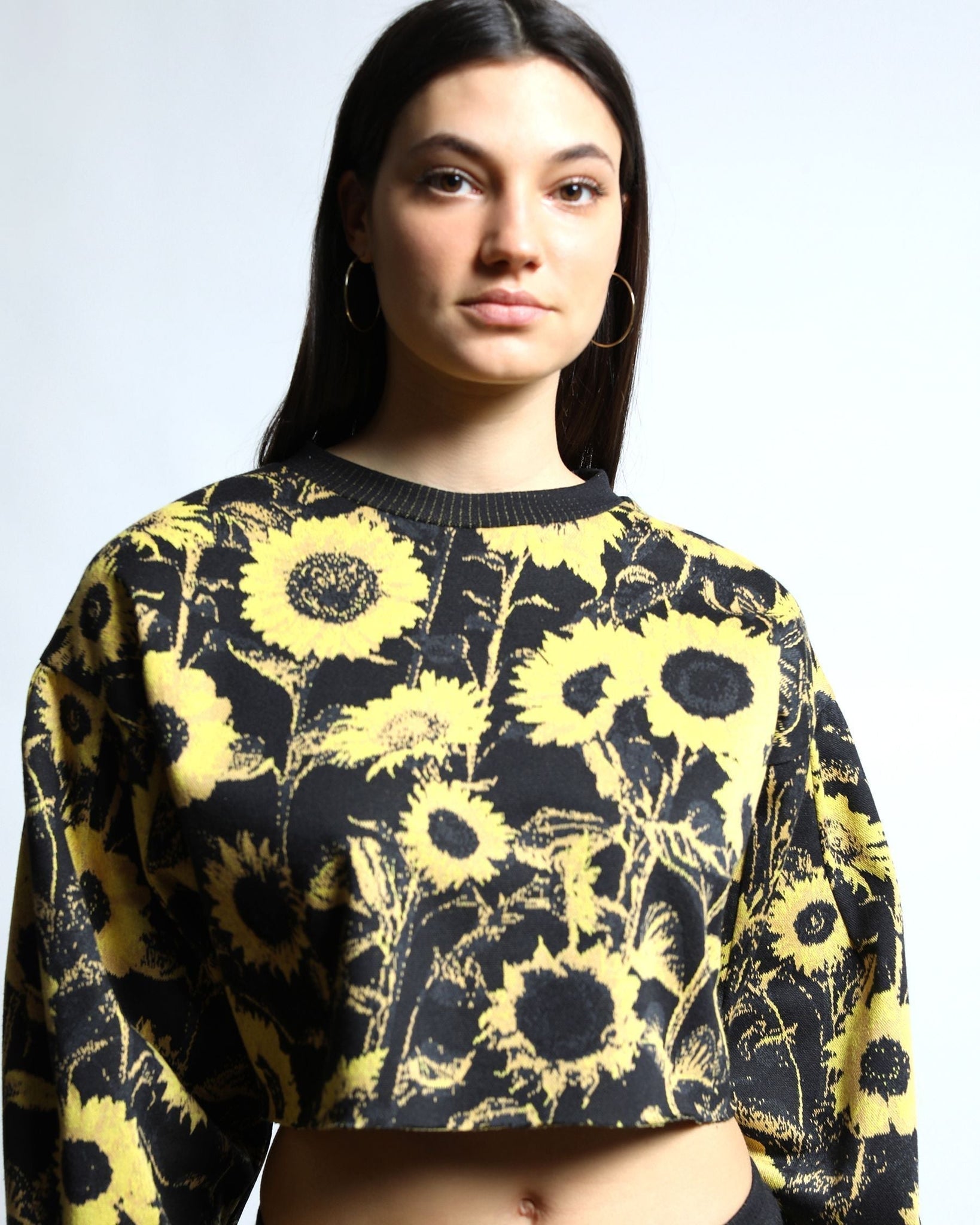 Sunflower Hyper Reality Crop Top (FINAL SALE)-WOMENS-Twenty