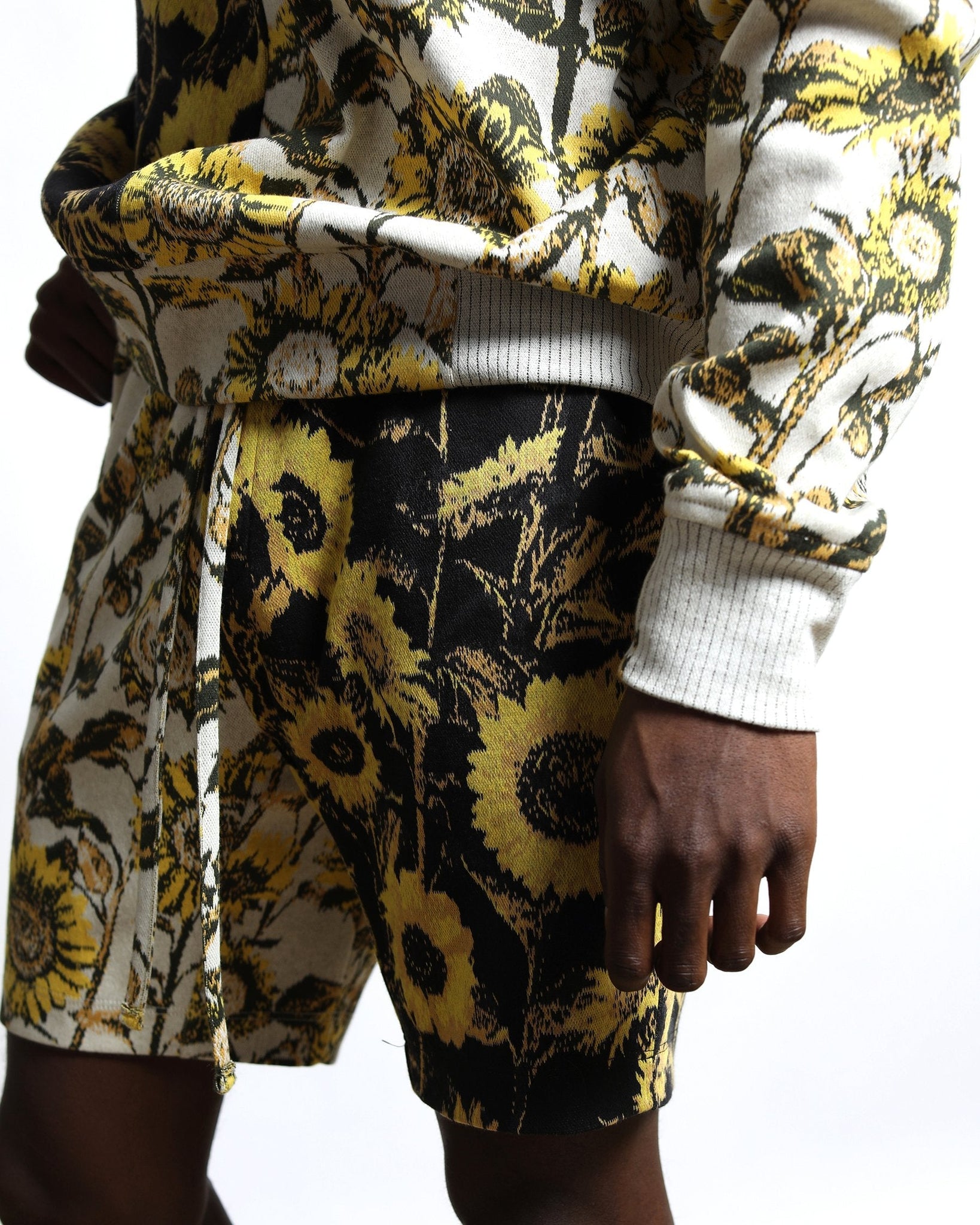 Sunflower Hyper Reality Knit Colorblock Shorts (FINAL SALE)-MENS-Twenty