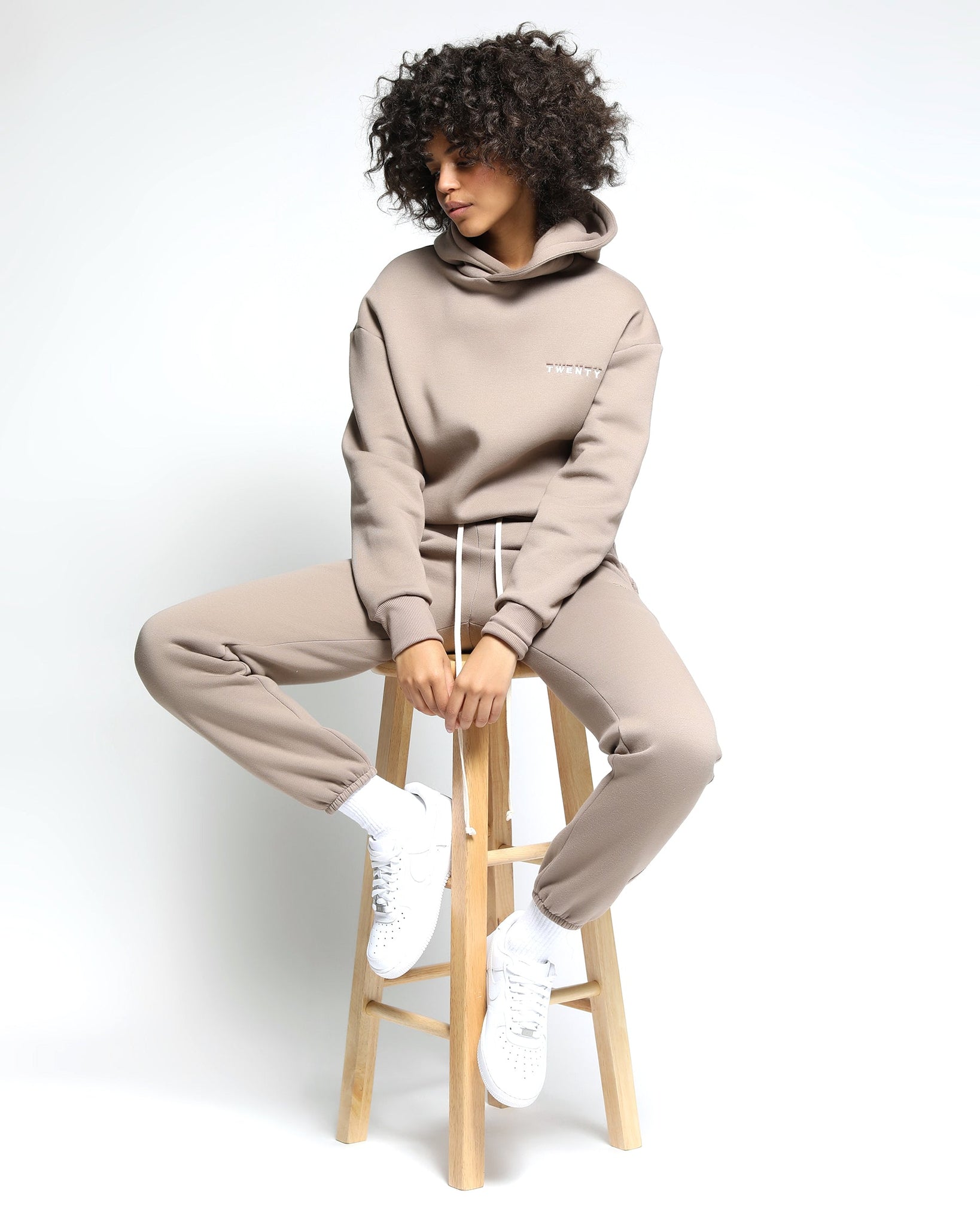 Sunnyside Brushed Terry Hoodie (FINAL SALE)-Womens-Twenty