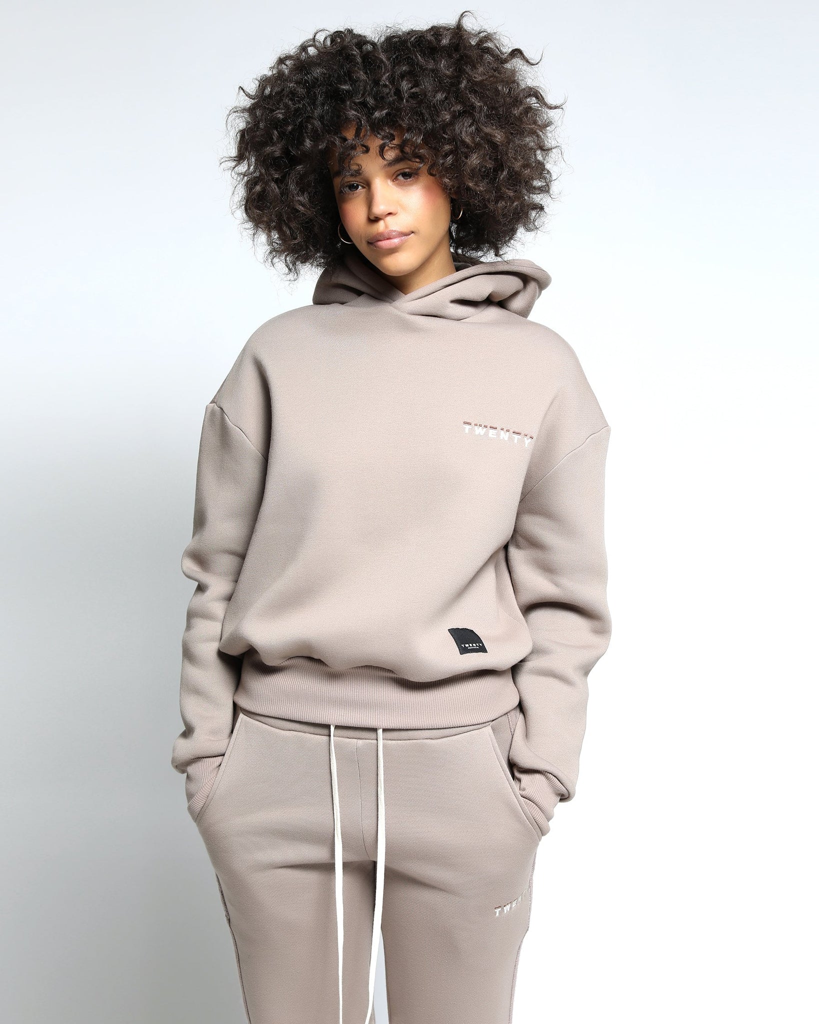 Sunnyside Brushed Terry Hoodie (FINAL SALE)-Womens-Twenty