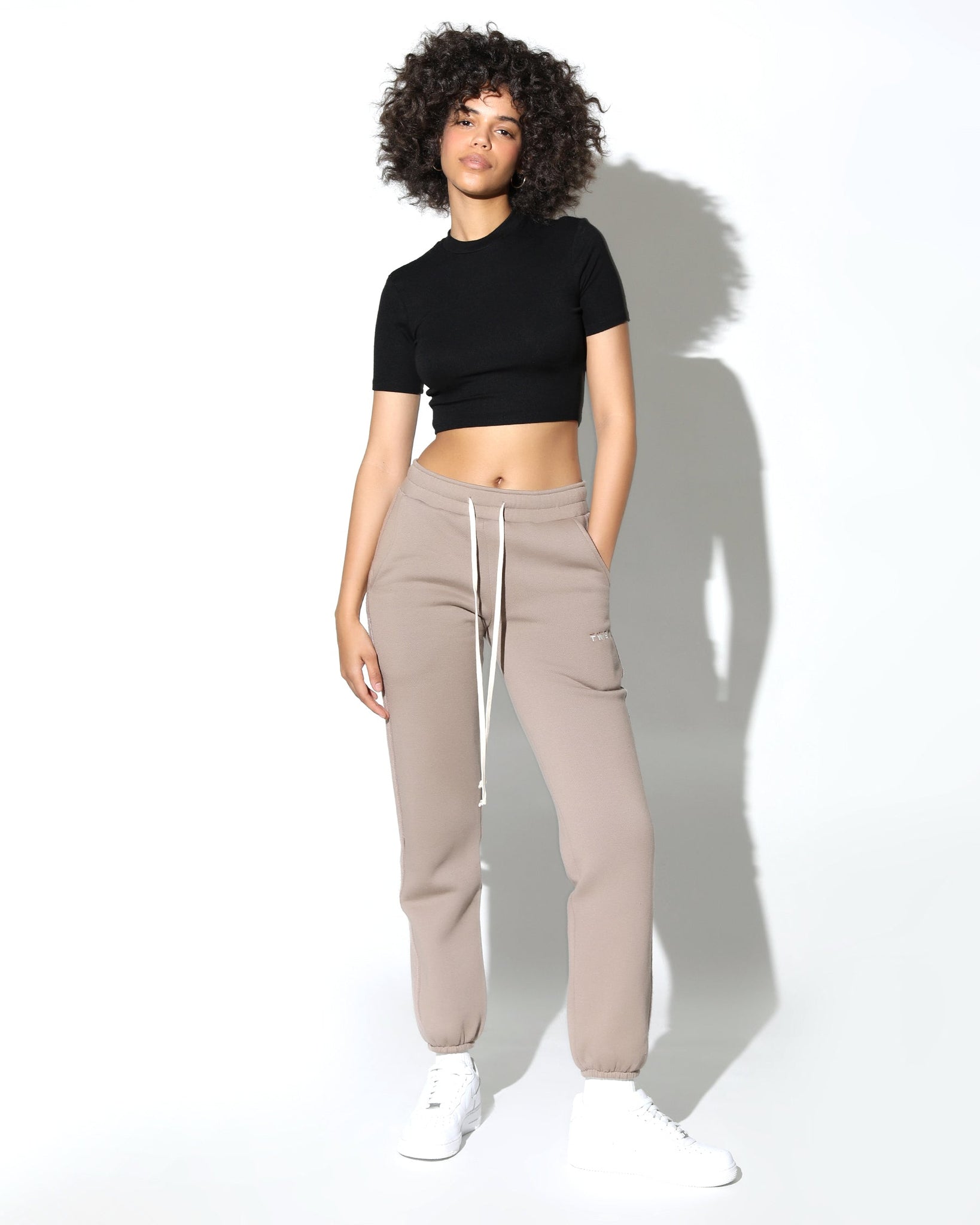 Sunnyside Brushed Terry Jogger (FINAL SALE)-Womens-Twenty