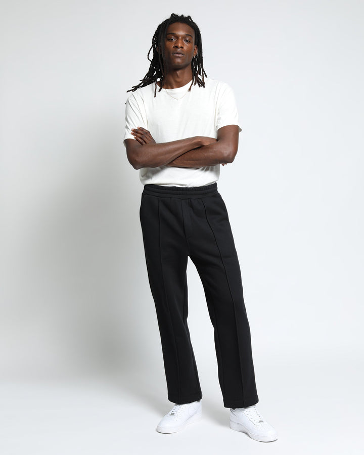 Sunnyside Brushed Terry Pin-tucked Wide Leg Pant (FINAL SALE)-Mens-Twenty