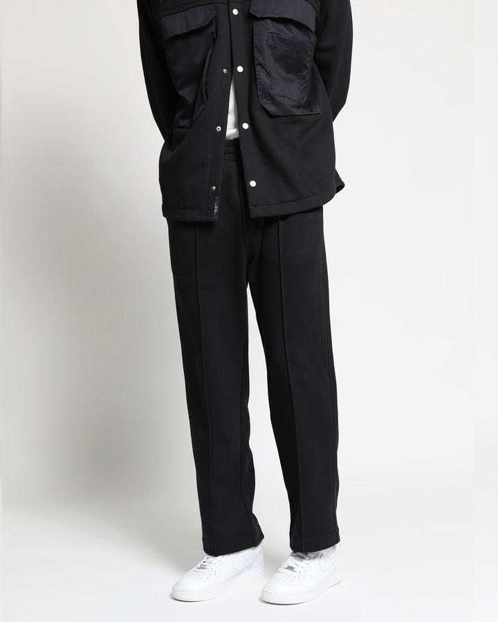 Sunnyside Brushed Terry Pin-tucked Wide Leg Pant (FINAL SALE)-Mens-Twenty