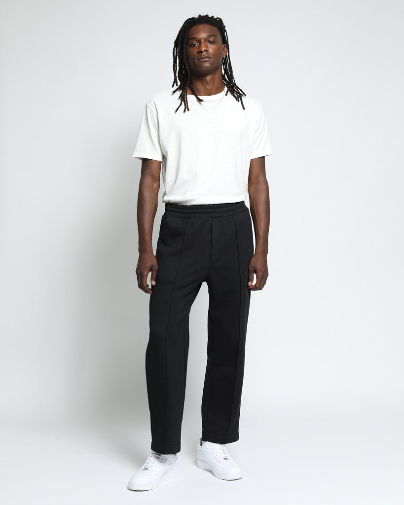 Sunnyside Brushed Terry Pin-tucked Wide Leg Pant (FINAL SALE)-Mens-Twenty