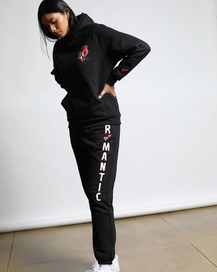 Sweatpants Romantic Vertical Print (FINAL SALE)-WOMENS-Twenty