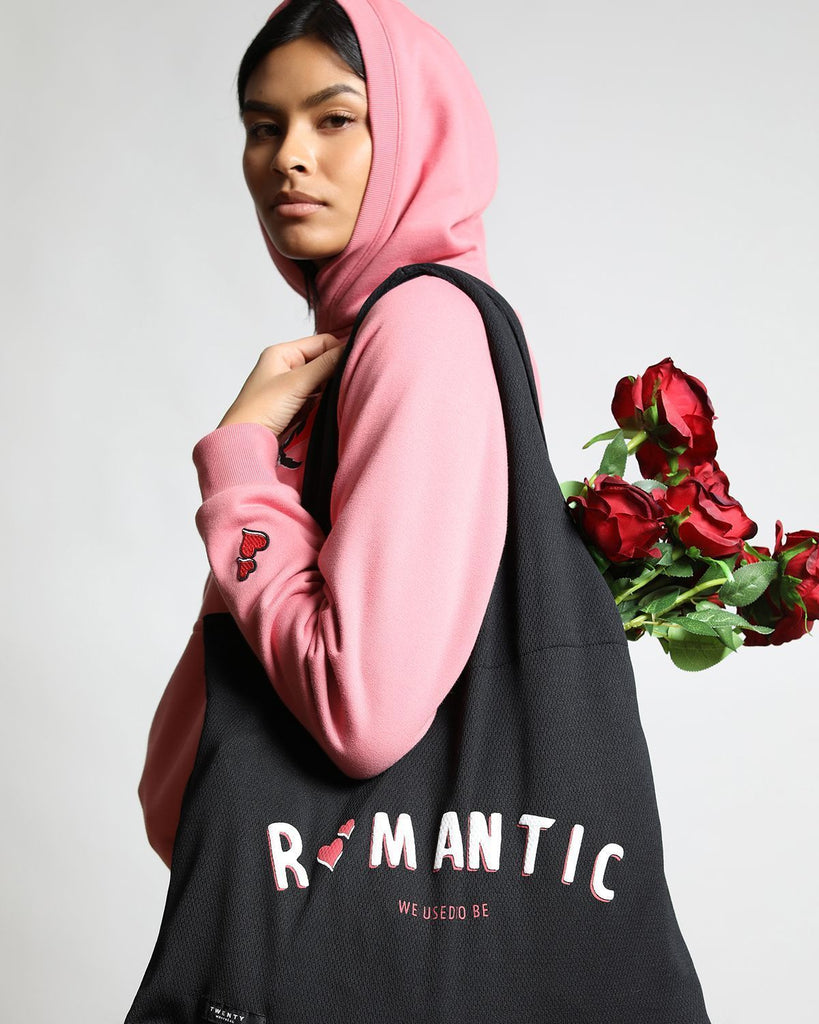 Tote Bag Romantic Curve Puff Print (FINAL SALE) - twentytees