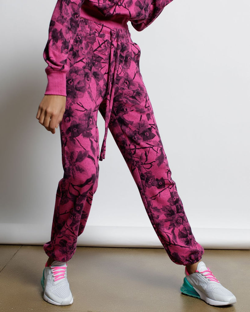 Bougainvillea Hyper Reality Knit Sweatpant - twentytees