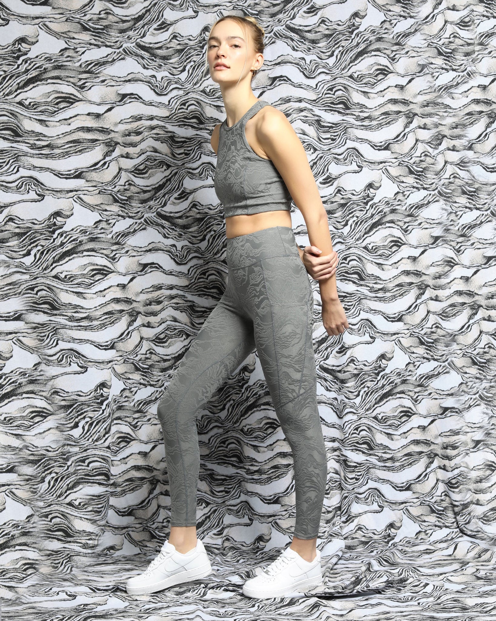 Canyon Strata 3D Activewear Legging-WOMENS-Twenty