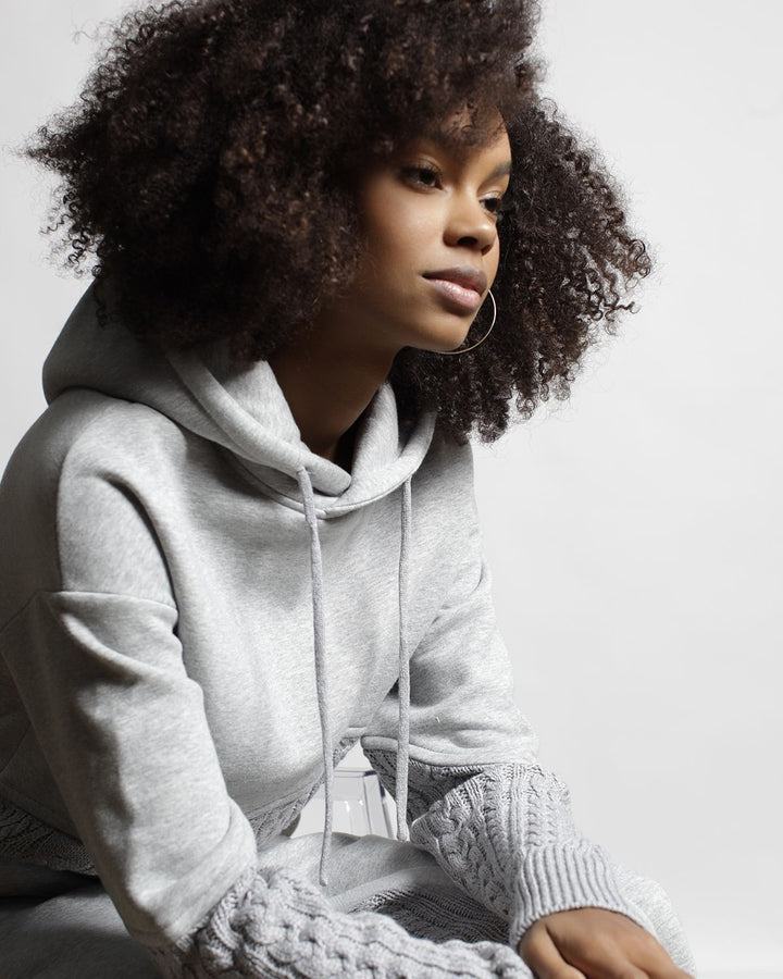 Felt Connenct Sweater Hoodie Sweater | Women's Hooded Sweater – Twenty ...