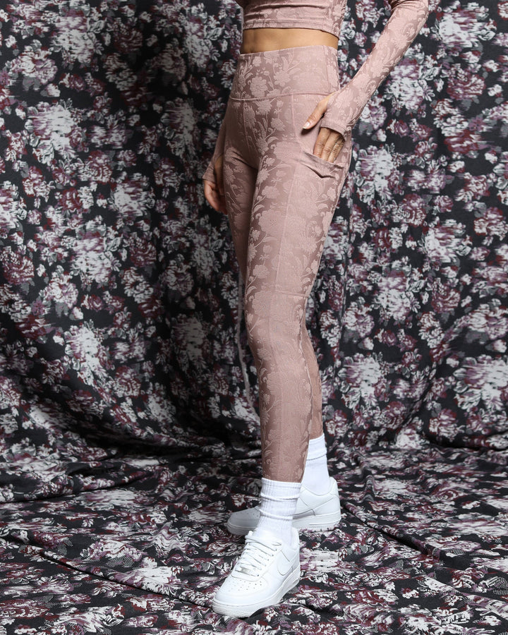 Floral 3D Active Legging New-Womens-Twenty