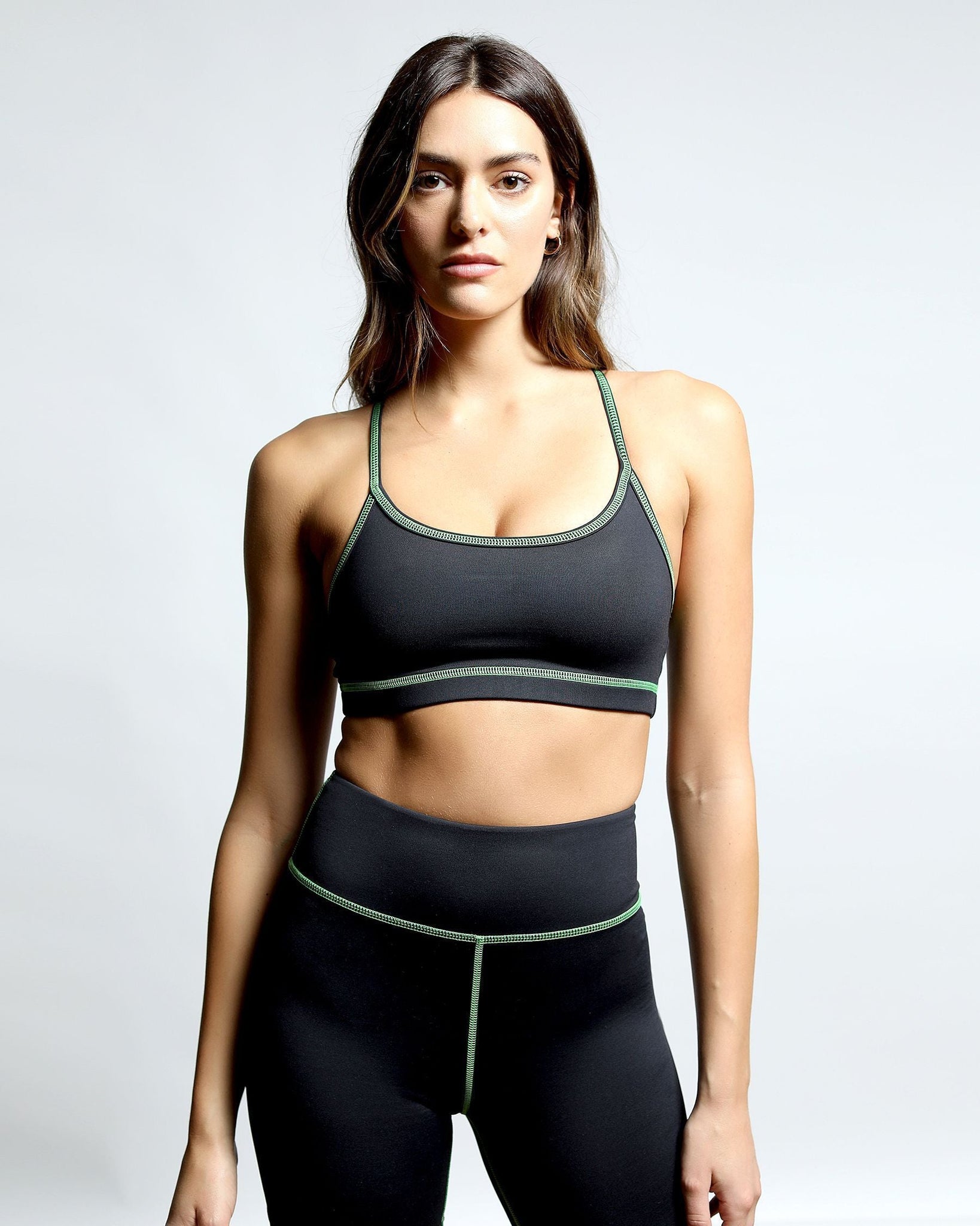 Bodycare Sports Bra With Spaghetti Straps For Women - S, Black: Buy Online  at Best Price in UAE 
