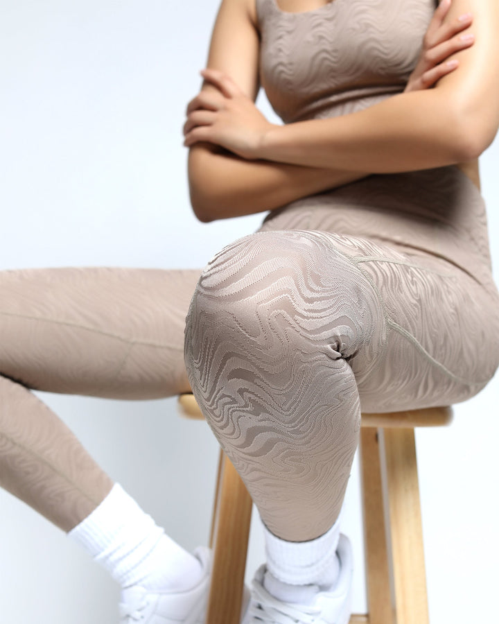 Swirl 3D Activewear Leggings - twentytees